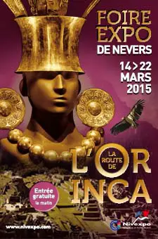 Expo l'Or des Incas à la Foire de Nevers