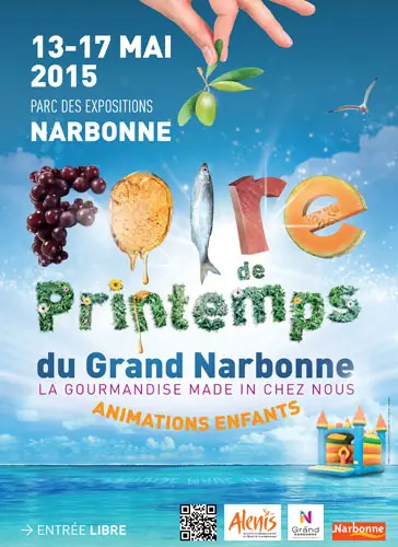 Affiche de la Foire du Grand Narbonne 2015