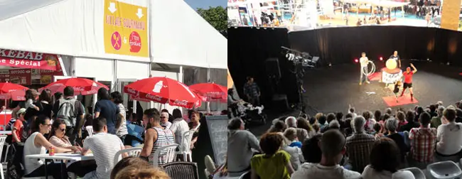 Village gourmand et théâtre gratuit à la Foire Expo de Poitiers