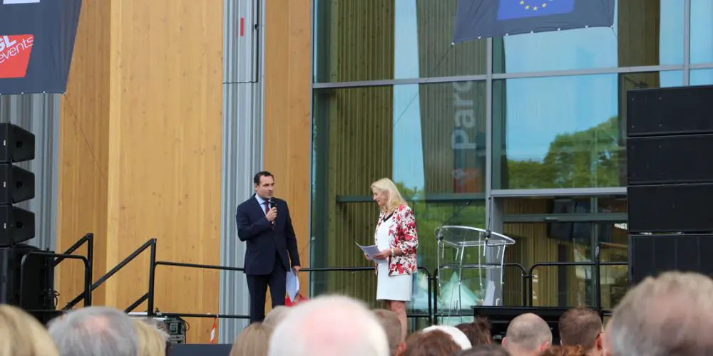 Inauguration du nouveau Parc des Expositions de Strasbourg sous le signe de l’Europe