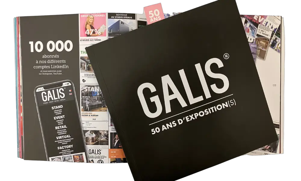 Galis retrace son histoire dans un livre « Galis, 50 ans d’exposition(s) »