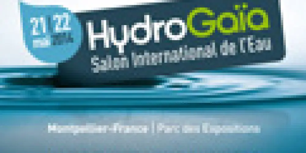 HydroGaïa Salon International de l’Eau à Montpellier